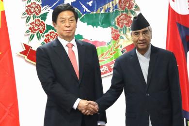 नेपाल र चीनबीच बहुआयामिक सम्बन्ध : प्रधानमन्त्री देउवा